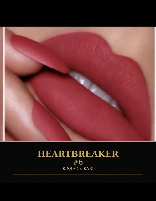 Heartbreaker #6 Vegan Matte Lipstick by Kissed x Kari