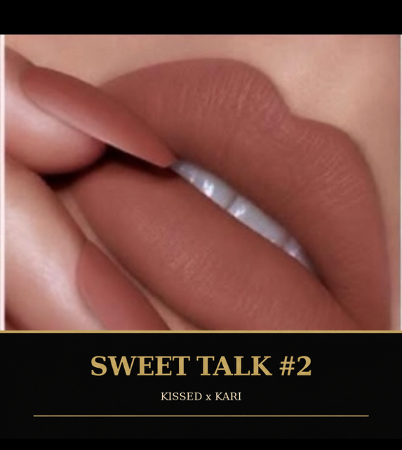 Sweet Talk #2 Vegan Matte Lipstick by Kissed x Kari